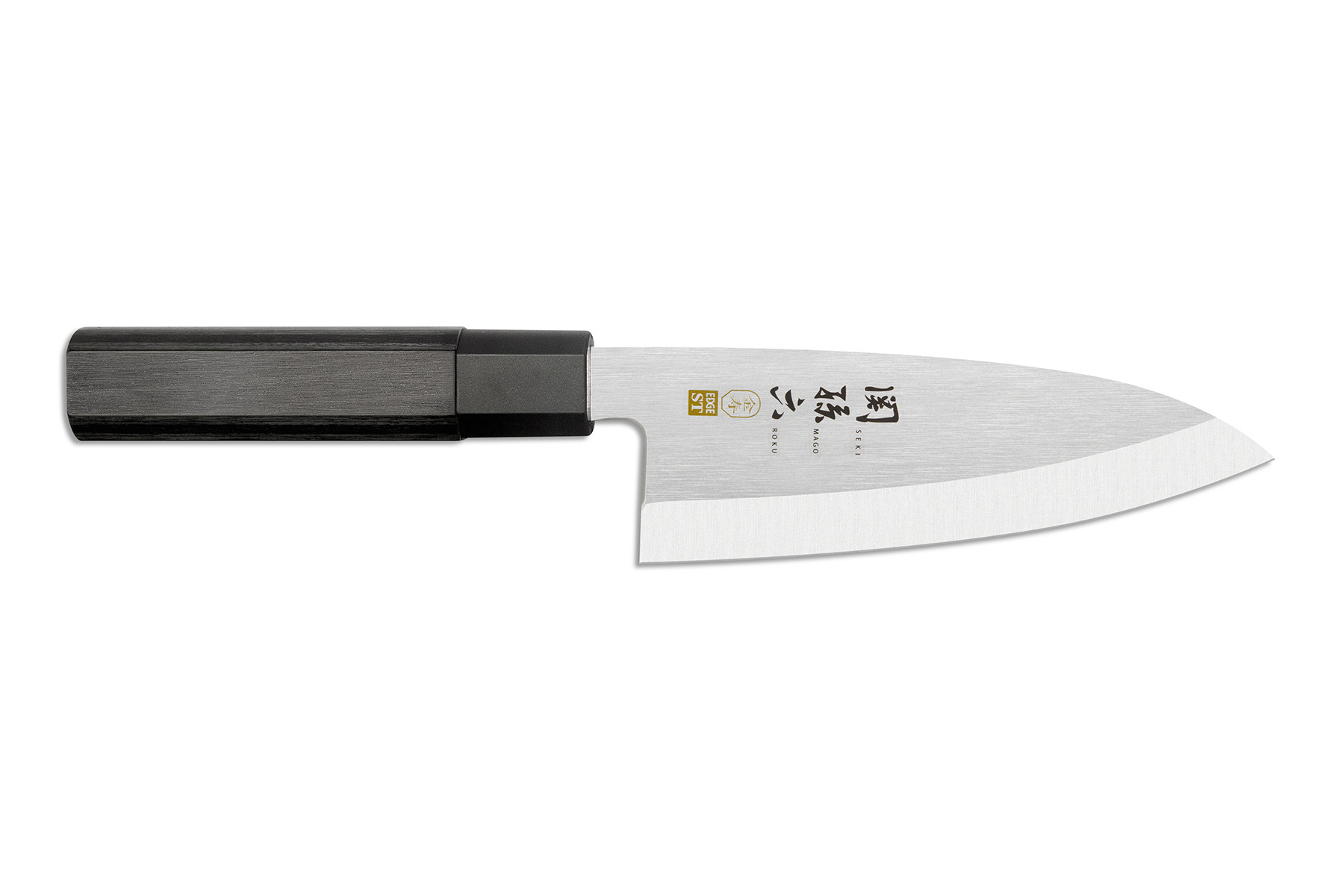 Couteau japonais Kai Seki Magoroku Kinju Deba - 15 cm