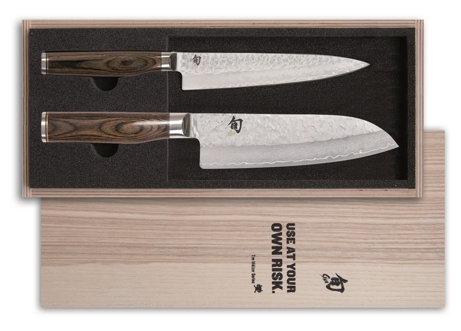 Coffret de 2 couteaux de cuisine japonais Kai Shun Premier